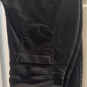 Terra & Sky Women's Black Boot Cut Jeans